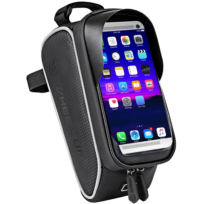 Rainproof Frame OEM Front Top Tube Cycle Cycling Bike Bags Waterproof 6.5in Phone Touchscreen MTB Accessories Bicycle Bag