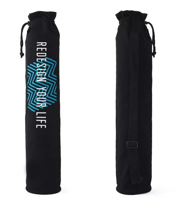 Female Portable Sports Outdoor Canvas Yoga Bag for Yoga Mat Storage